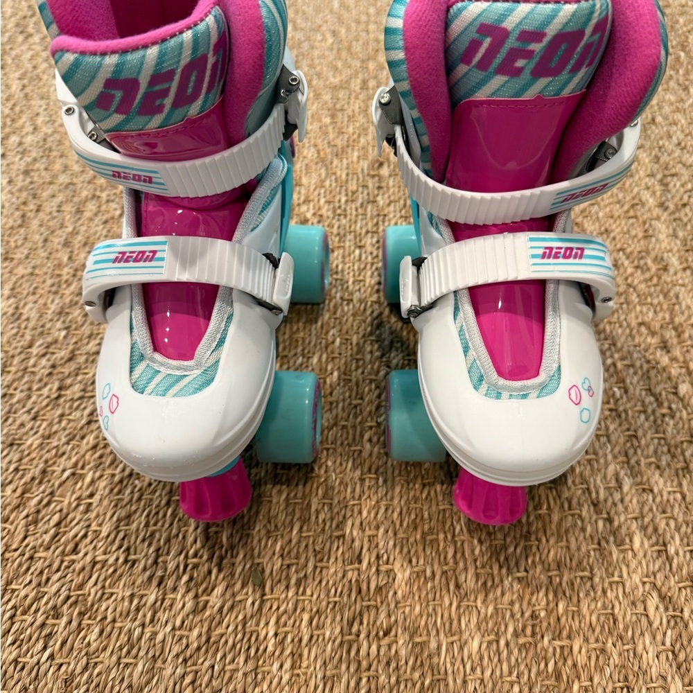 Neon Adjustable Roller Skates